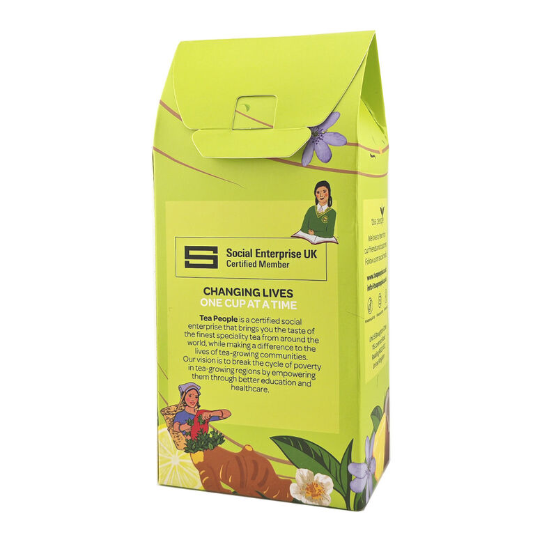 Pineapple Green with Matcha -15 Tea Pyramids in a card box, , hi-res